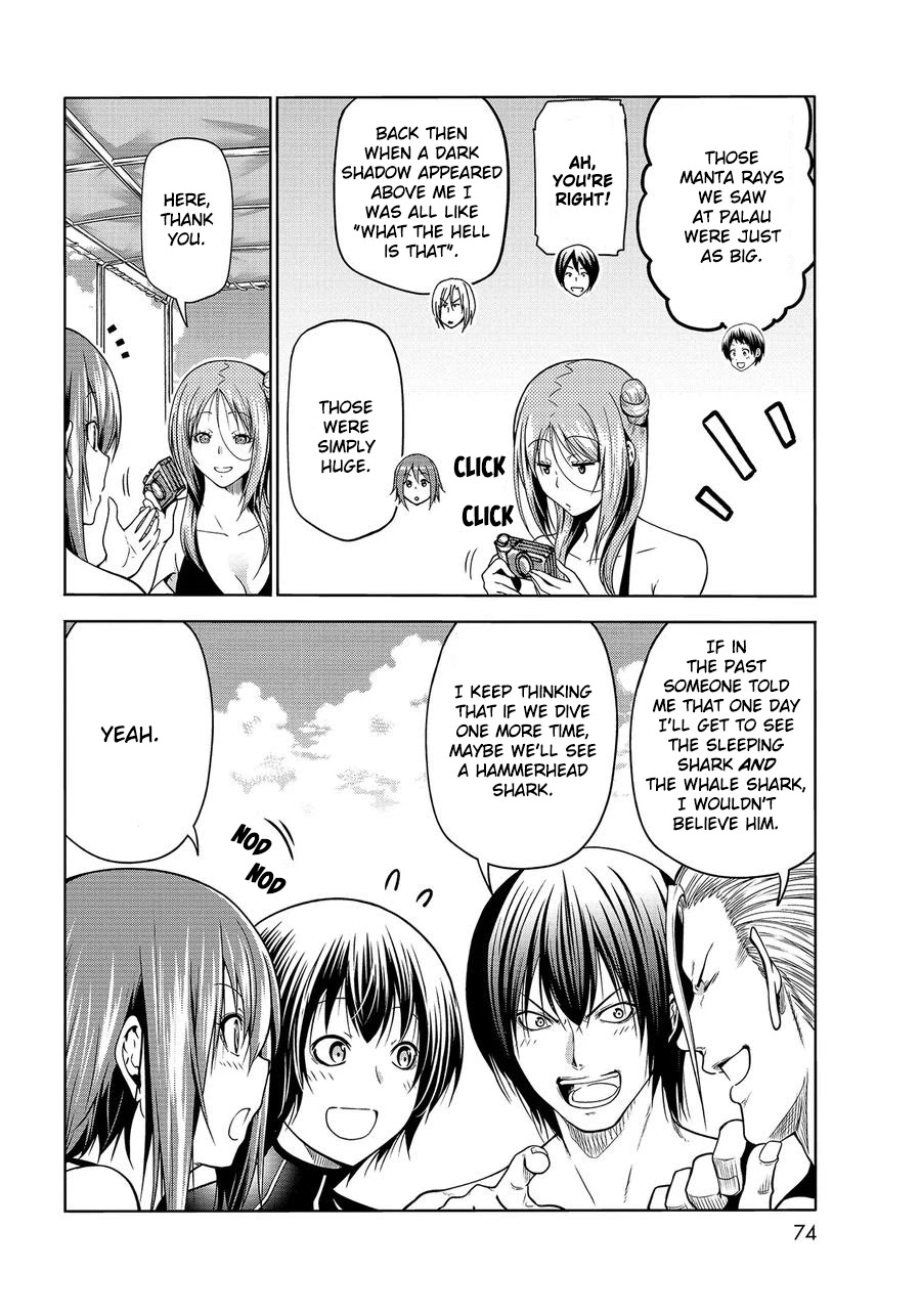 Grand Blue Manga Chapter 68 page 35 - Mi Amor scene