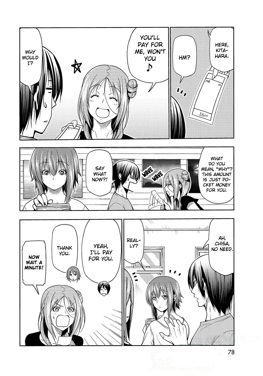 Grand Blue Manga Chapter 68 page 39 - Mi Amor scene