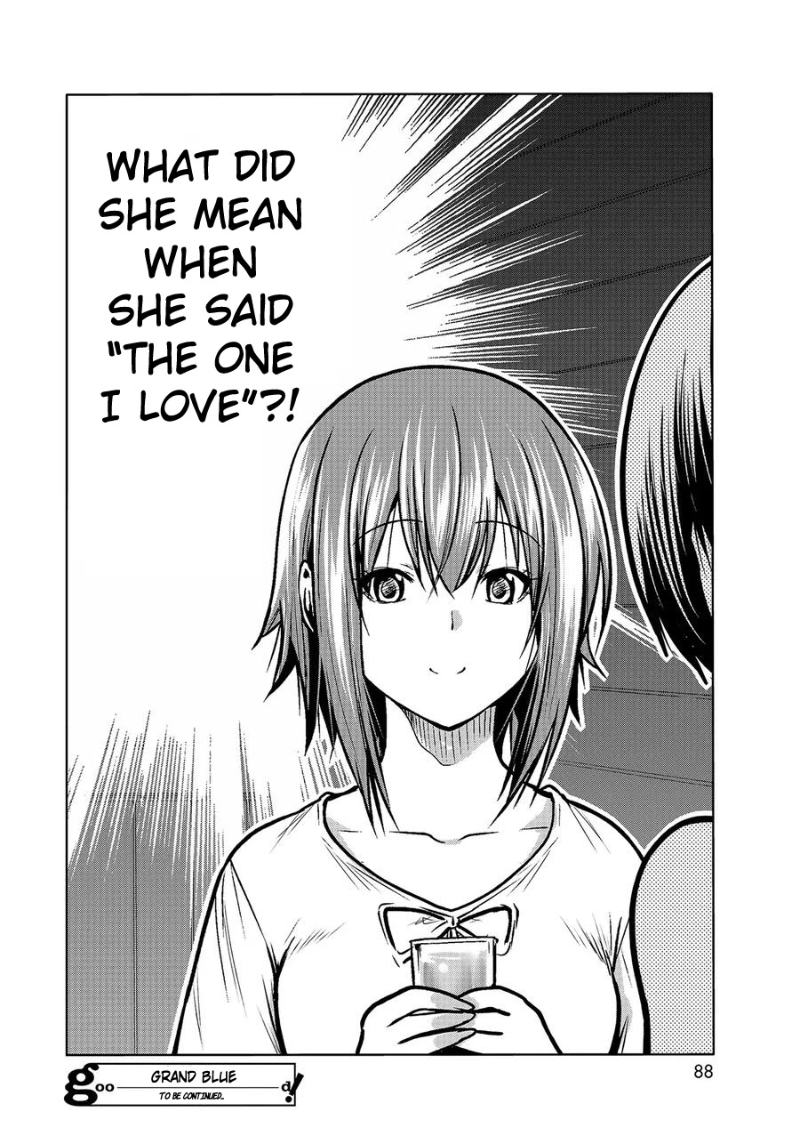 Grand Blue Manga Chapter 68 page 49 - Mi Amor scene