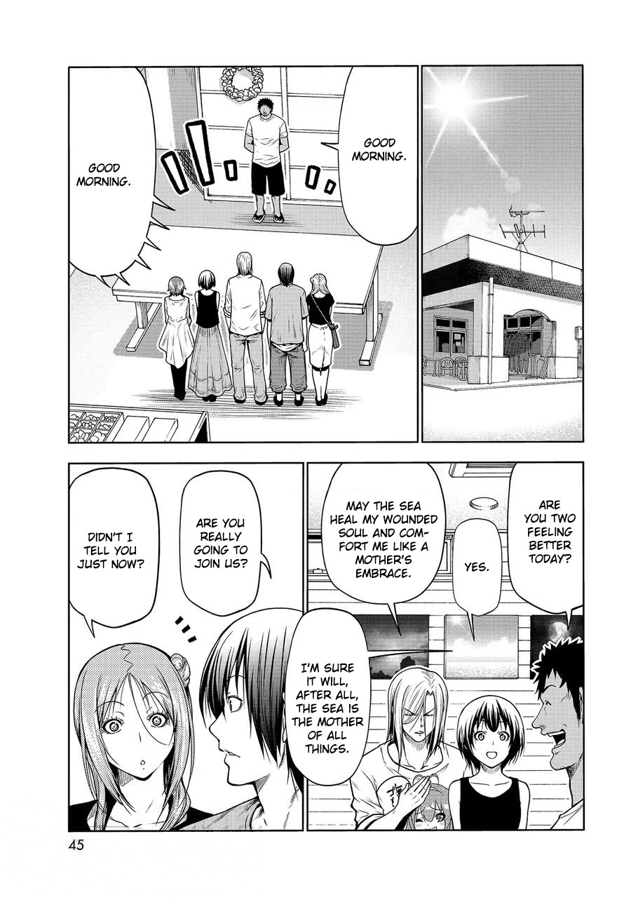 Grand Blue Manga Chapter 68 page 7 - Mi Amor scene
