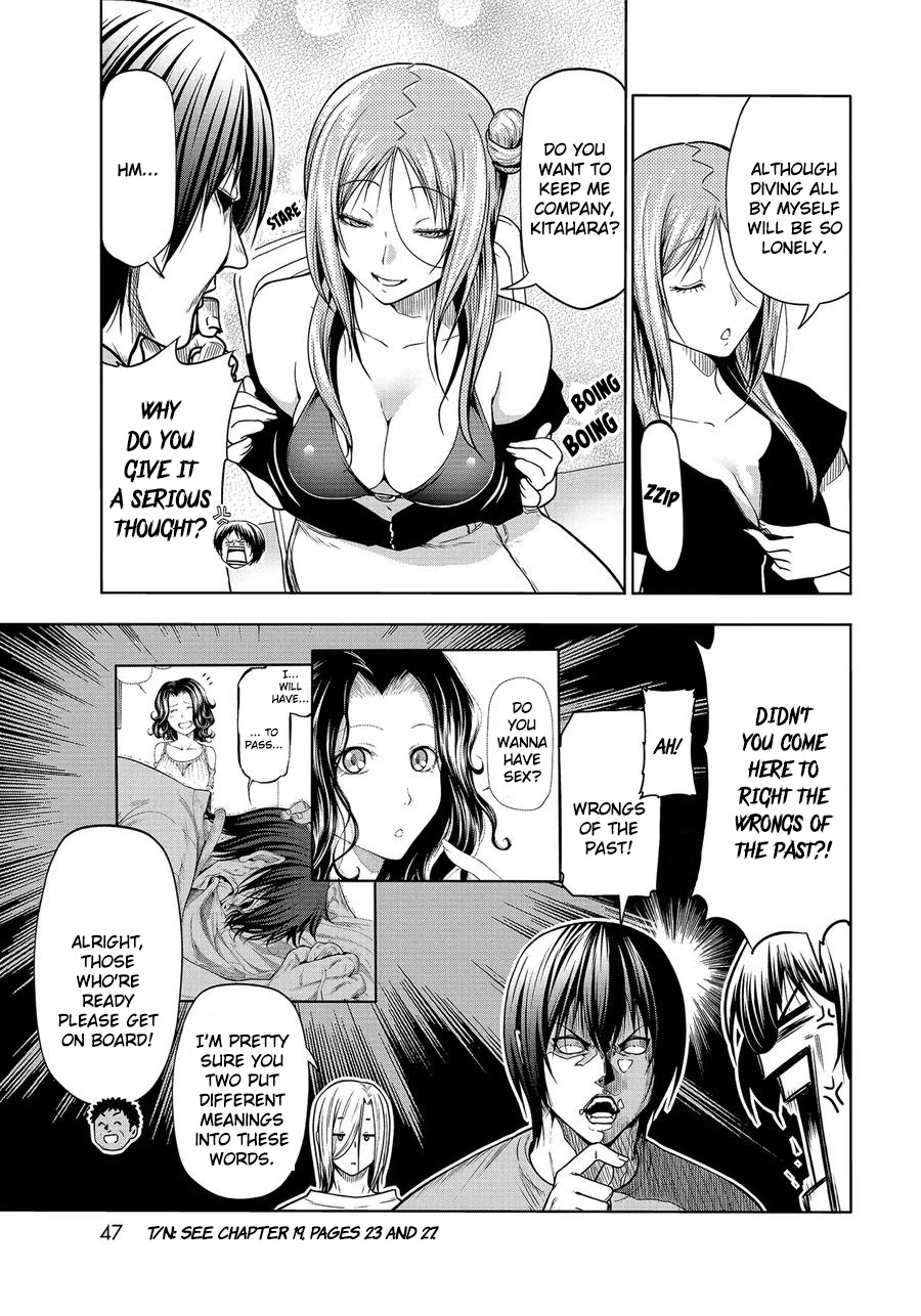 Grand Blue Manga Chapter 68 page 9 - Mi Amor scene