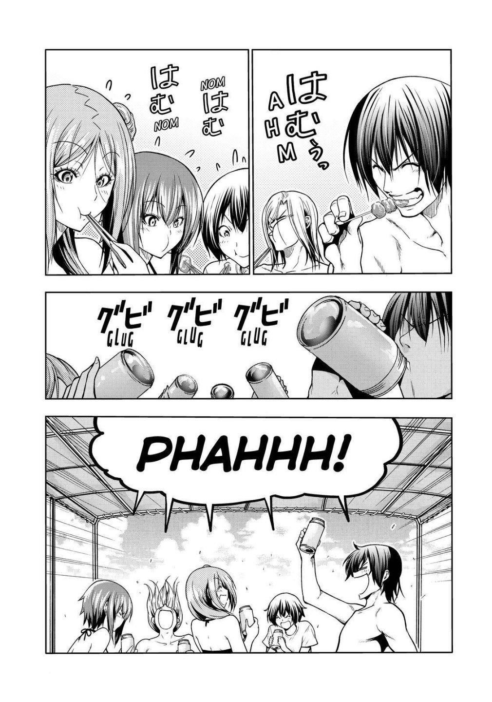 Grand Blue Manga Chapter 69 page 13 - Two to Return scene