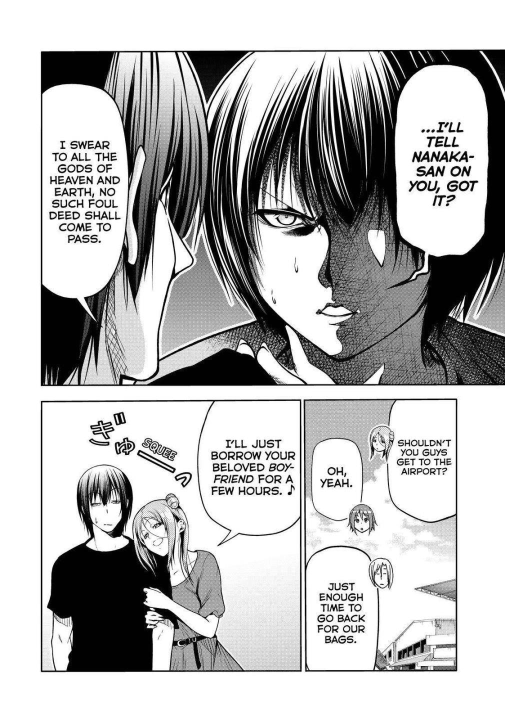 Grand Blue Manga Chapter 69 page 24 - Two to Return scene
