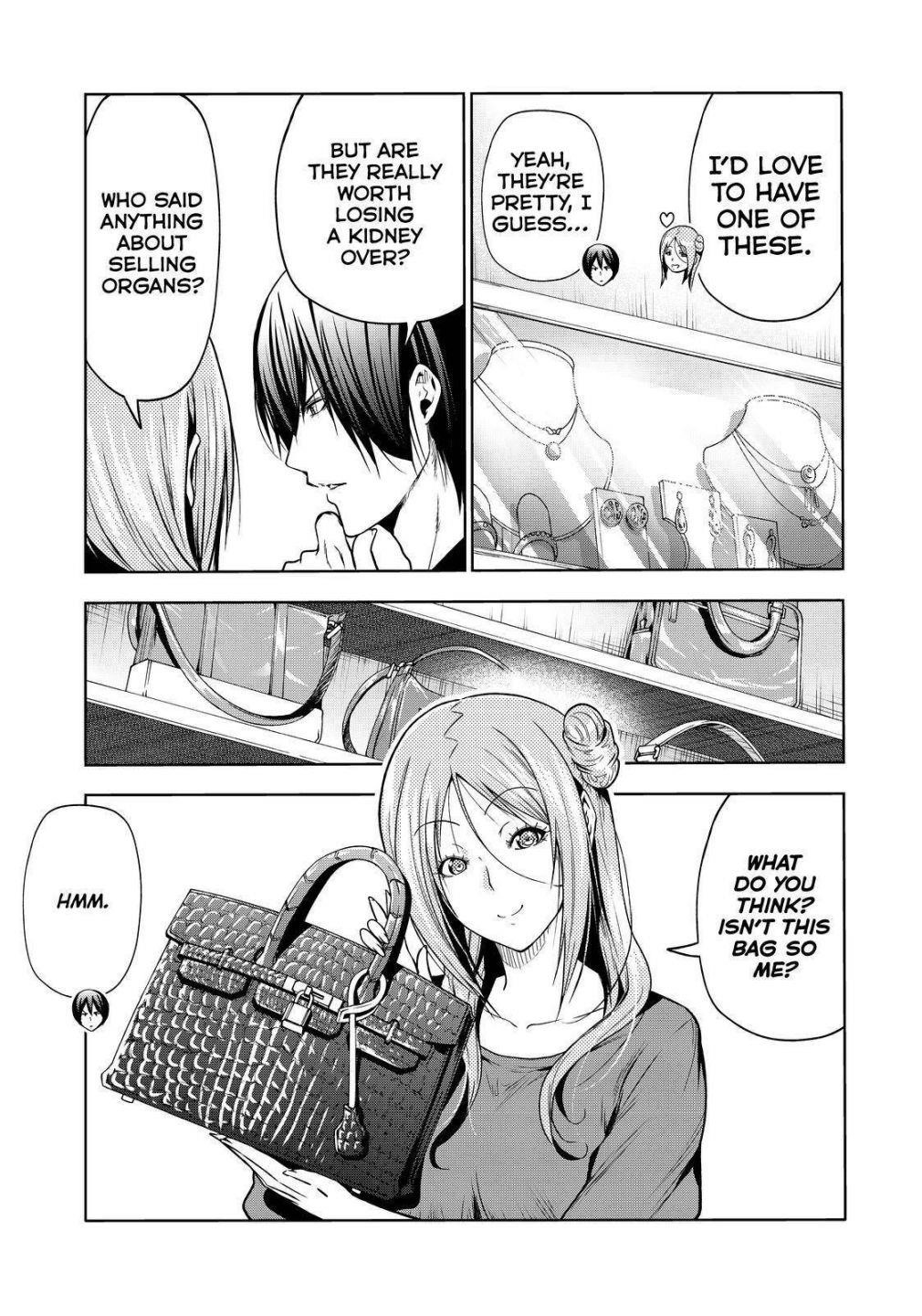 Grand Blue Manga Chapter 69 page 29 - Two to Return scene