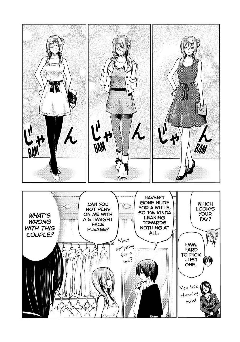 Grand Blue Manga Chapter 69 page 31 - Two to Return scene