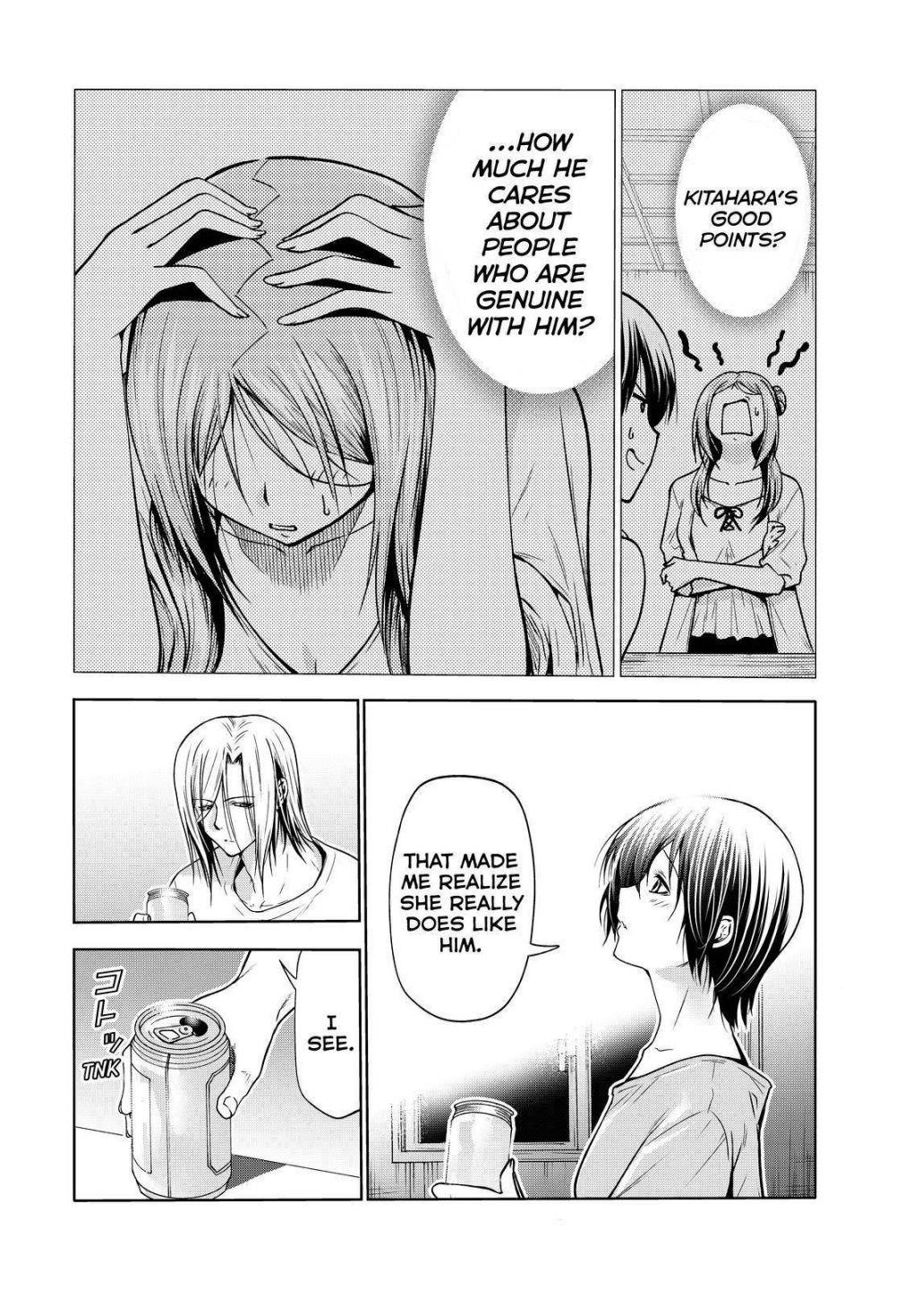 Grand Blue Manga Chapter 69 page 47 - Two to Return scene