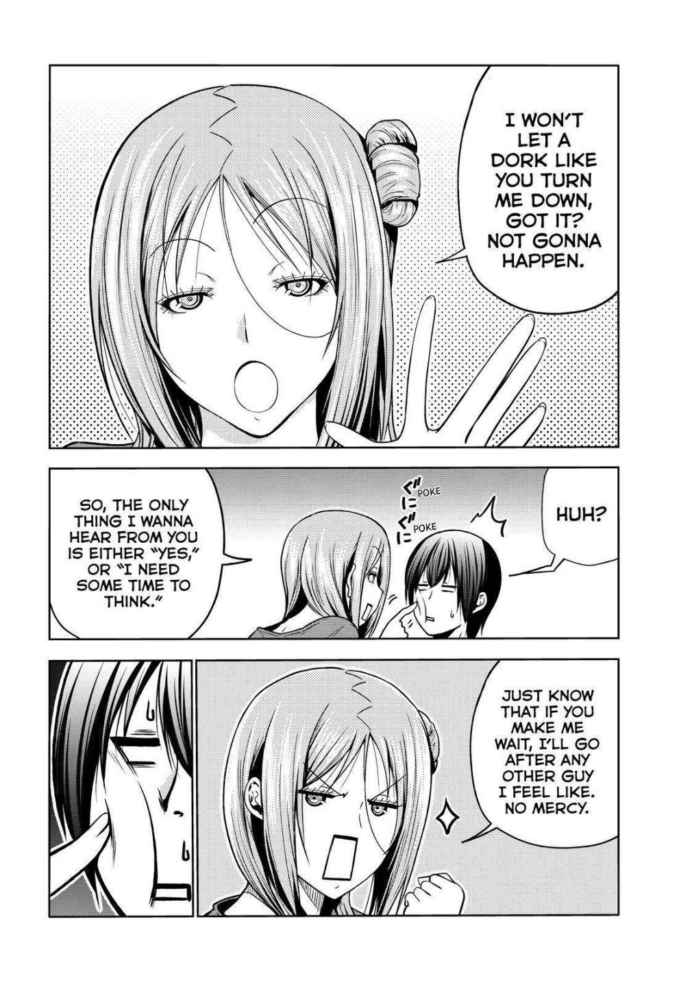 Grand Blue Manga Chapter 69 page 53 - Two to Return scene