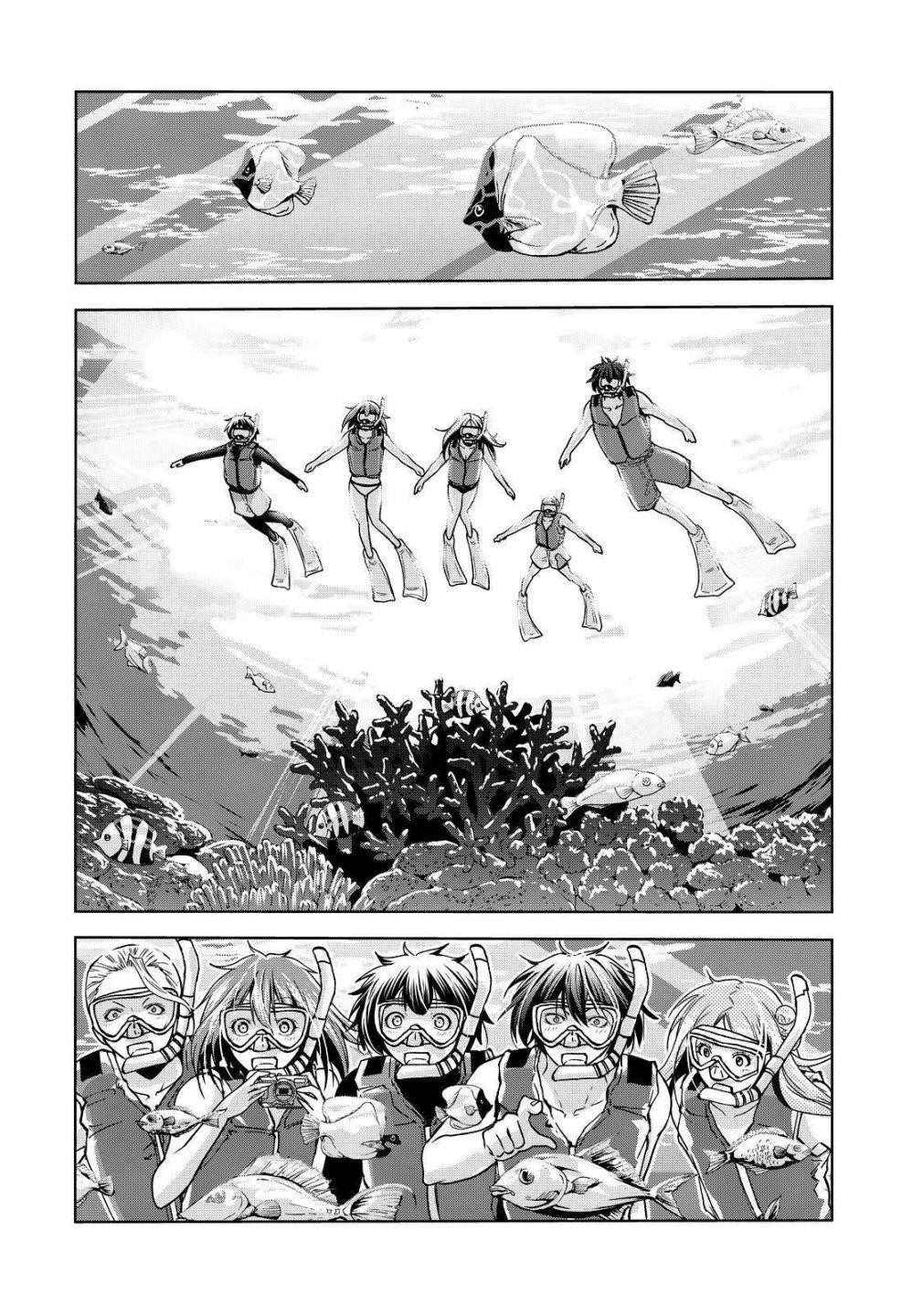 Grand Blue Manga Chapter 69 page 6 - Two to Return scene