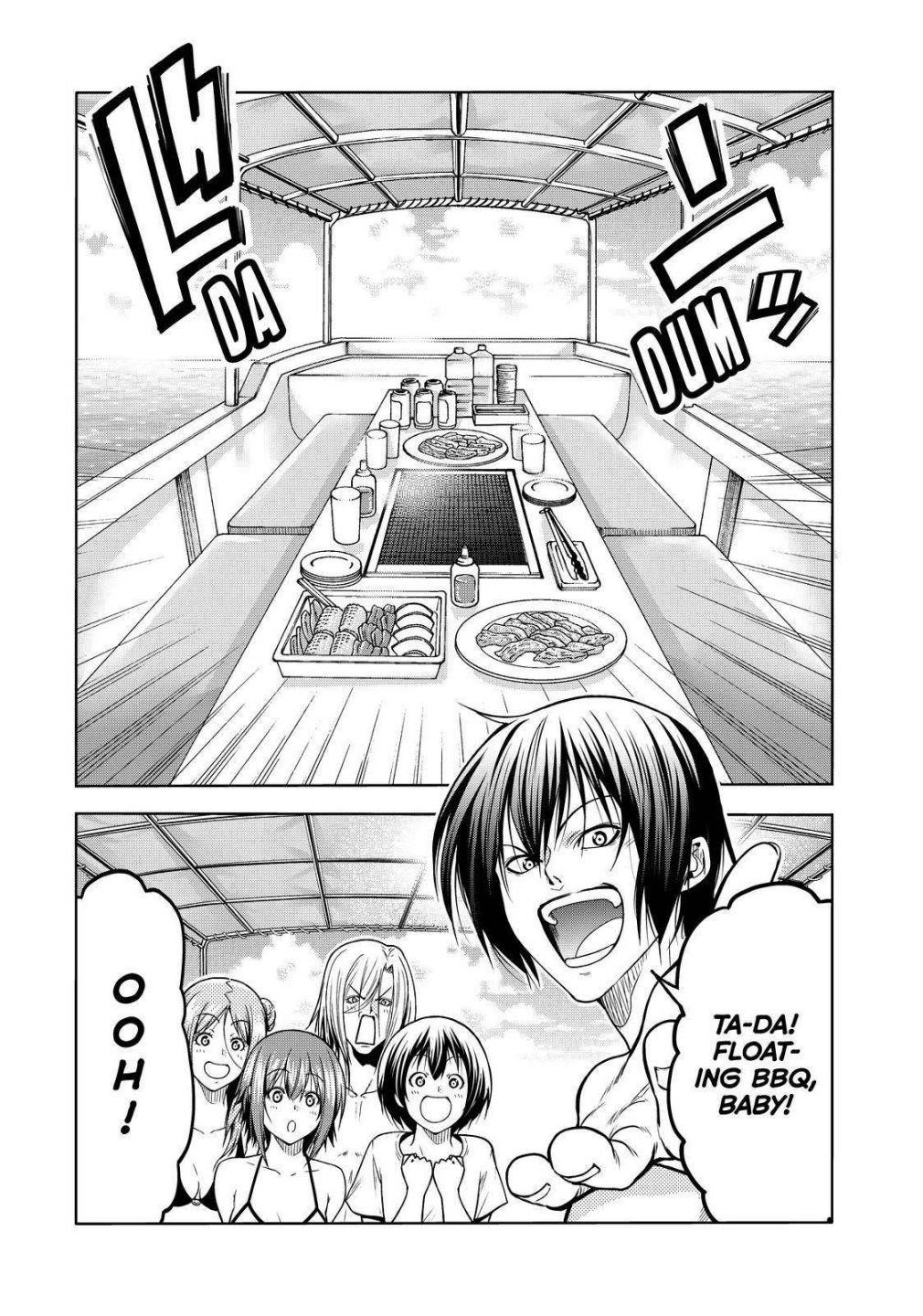 Grand Blue Manga Chapter 69 page 8 - Two to Return scene