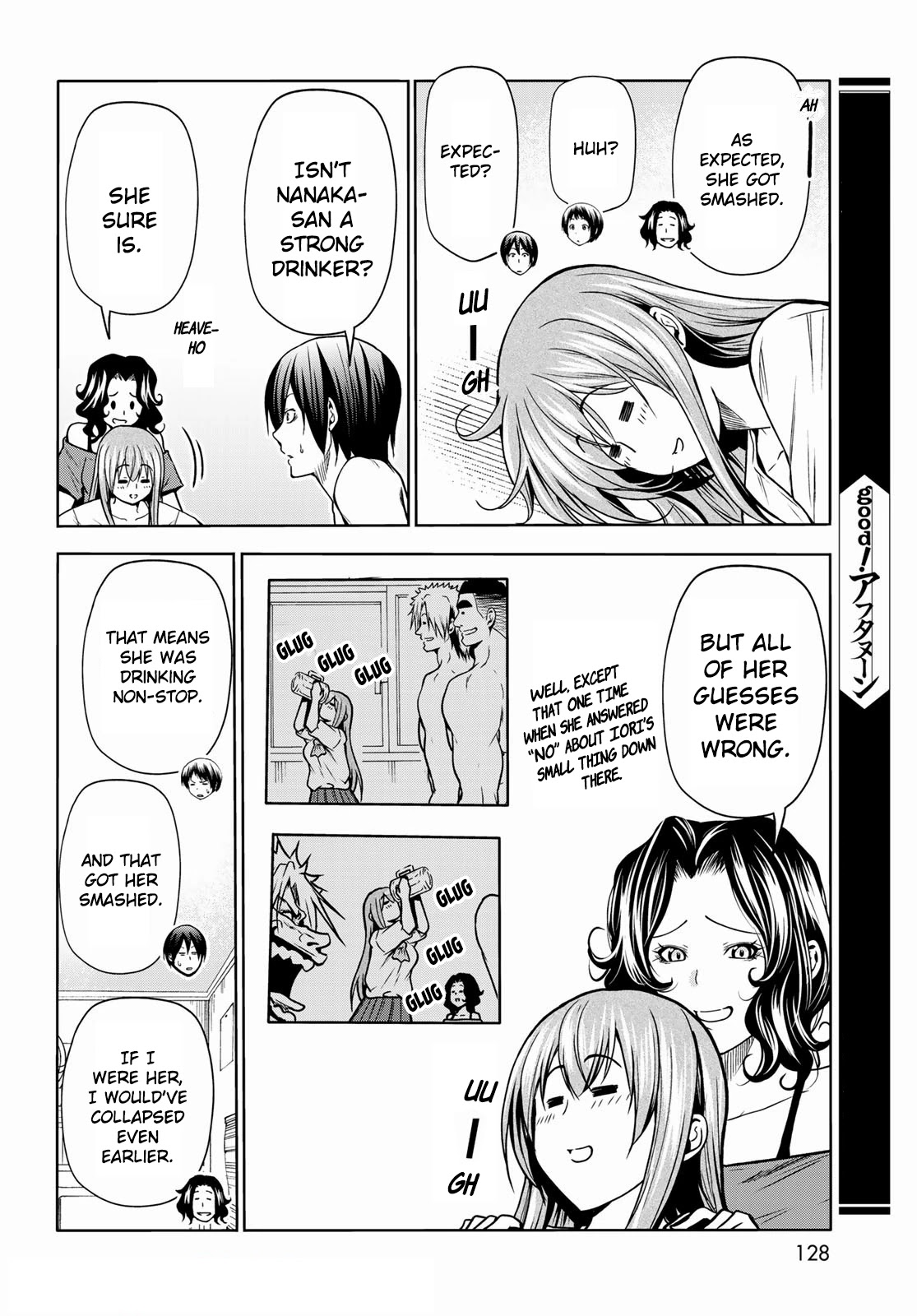 Grand Blue Manga Chapter 70 page 37 - Death Game scene