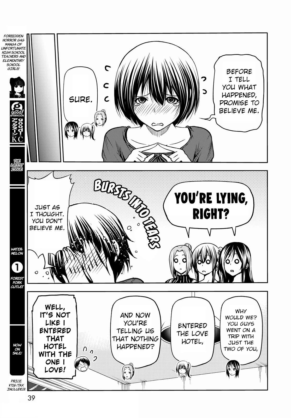 Grand Blue Manga Chapter 72 page 17 - Sorrow - Round Two scene