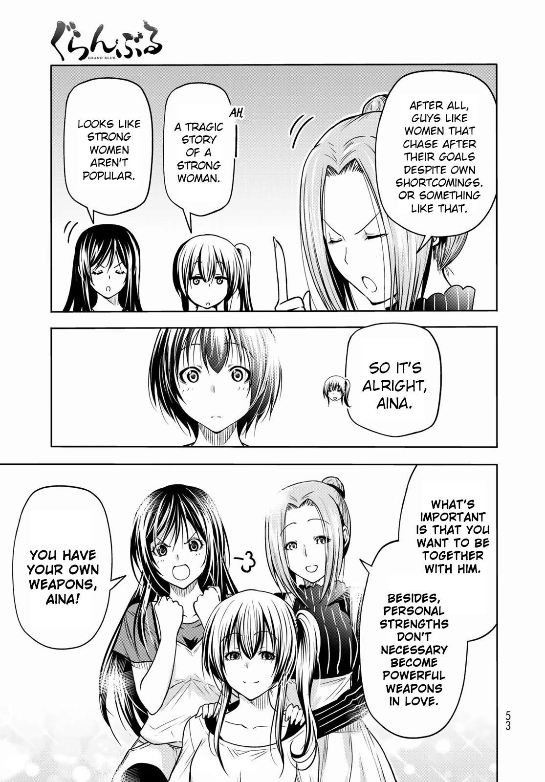 Grand Blue Manga Chapter 72 page 30 - Sorrow - Round Two scene