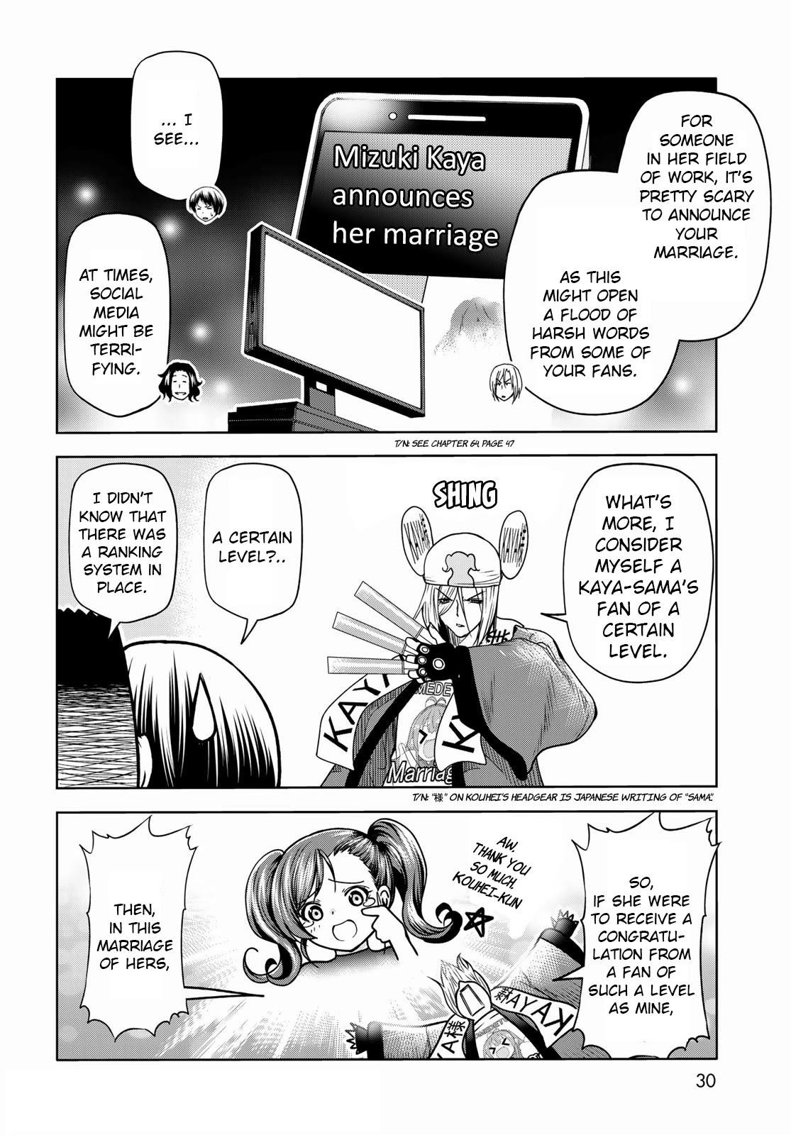 Grand Blue Manga Chapter 72 page 8 - Sorrow - Round Two scene