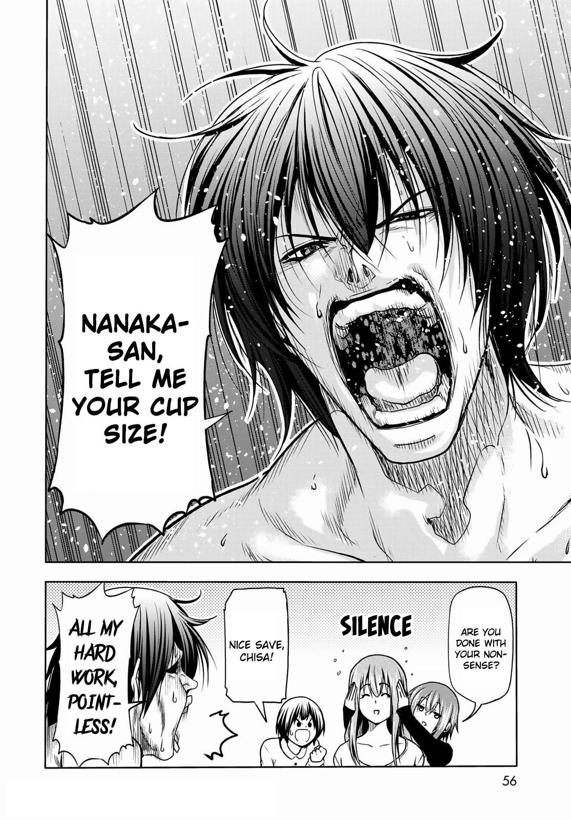 Grand Blue Manga Chapter 73 page 19 - Rebound Challenge scene