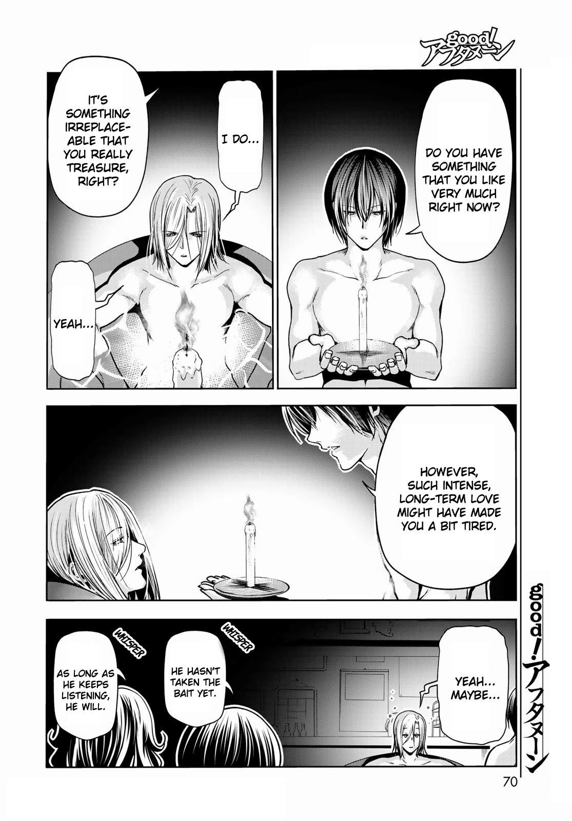Grand Blue Manga Chapter 73 page 33 - Rebound Challenge scene