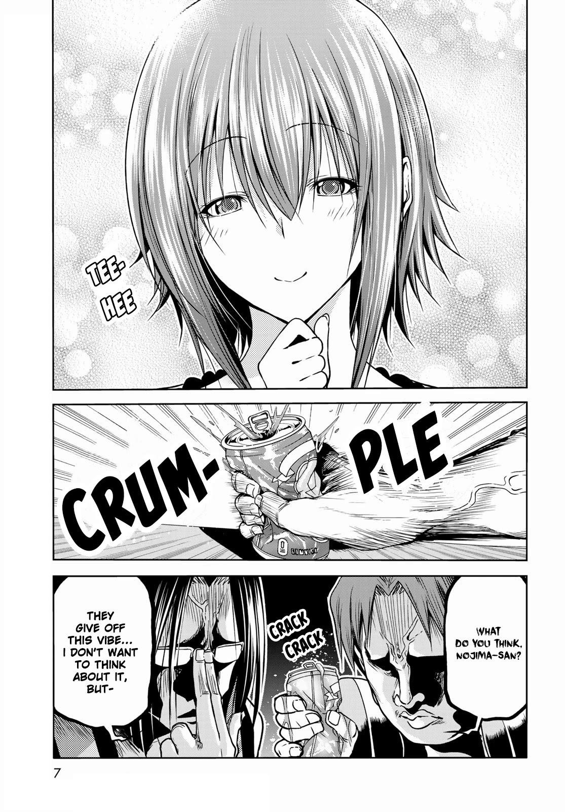 Grand Blue Manga Chapter 74 page 4 - Hypnosis Crisis scene