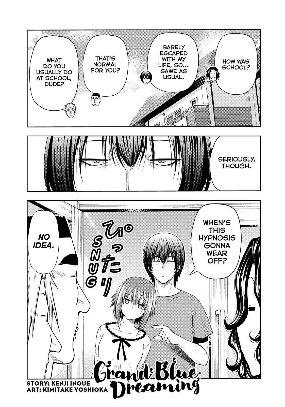 Grand Blue Manga Chapter 75 page 1 - Dress-Up scene