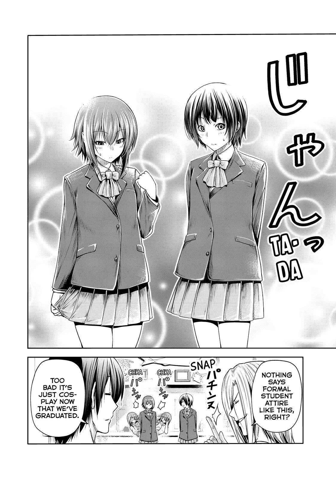 Grand Blue Manga Chapter 75 page 14 - Dress-Up scene
