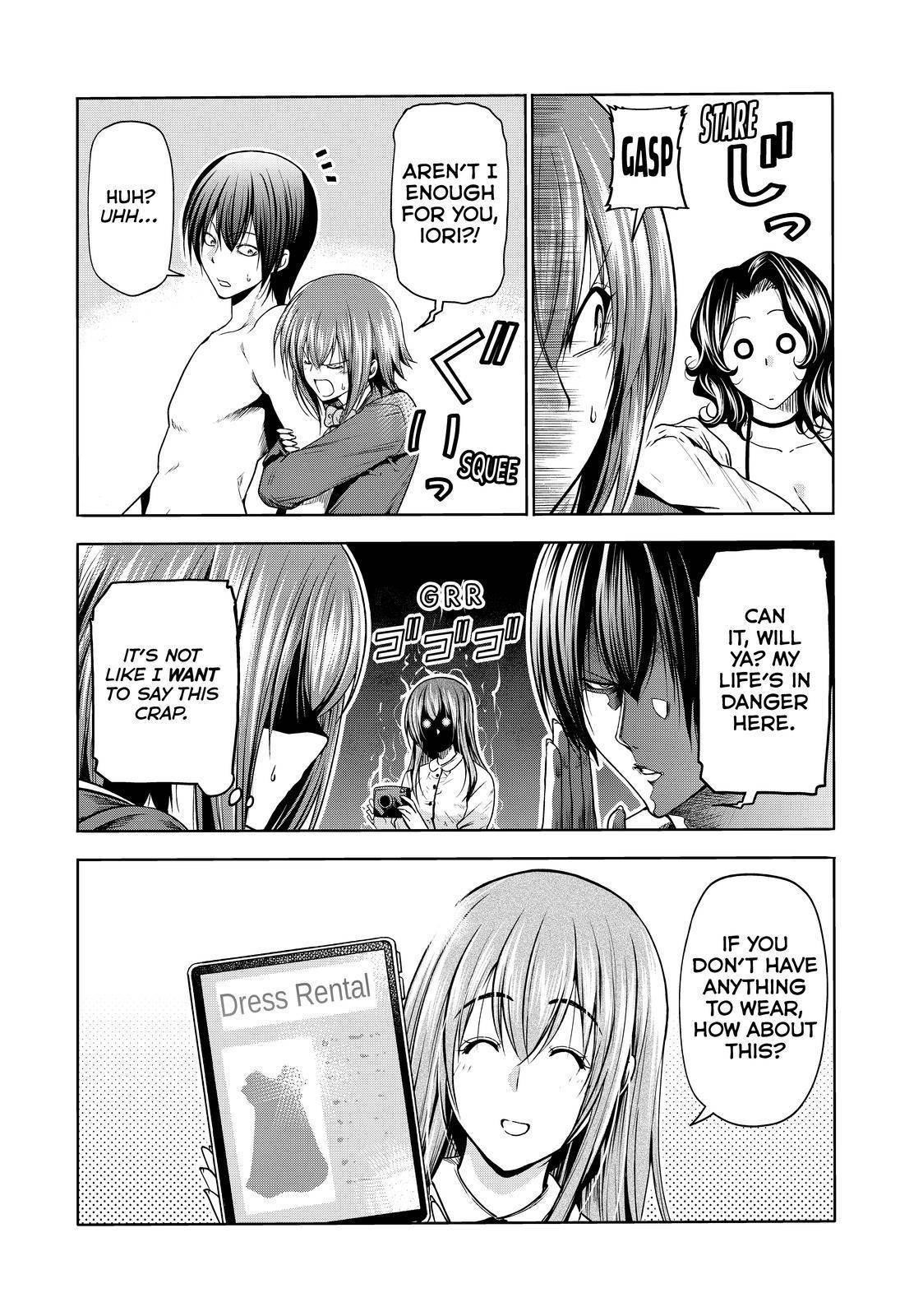 Grand Blue Manga Chapter 75 page 16 - Dress-Up scene