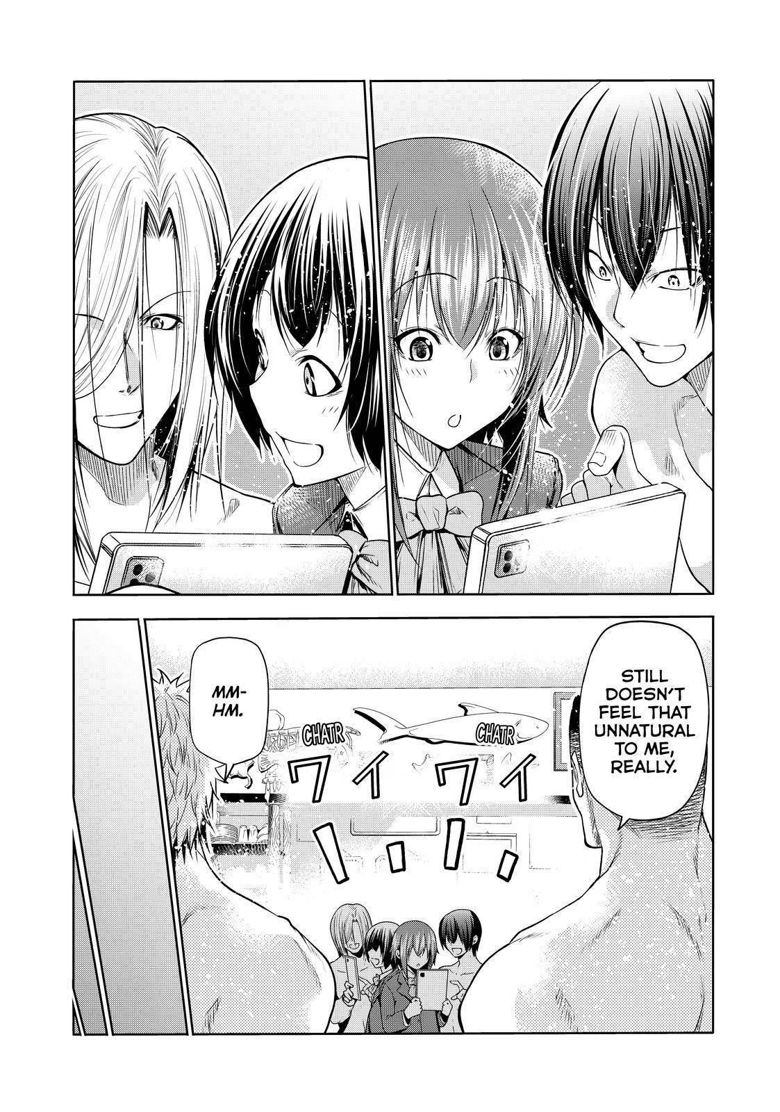 Grand Blue Manga Chapter 75 page 19 - Dress-Up scene