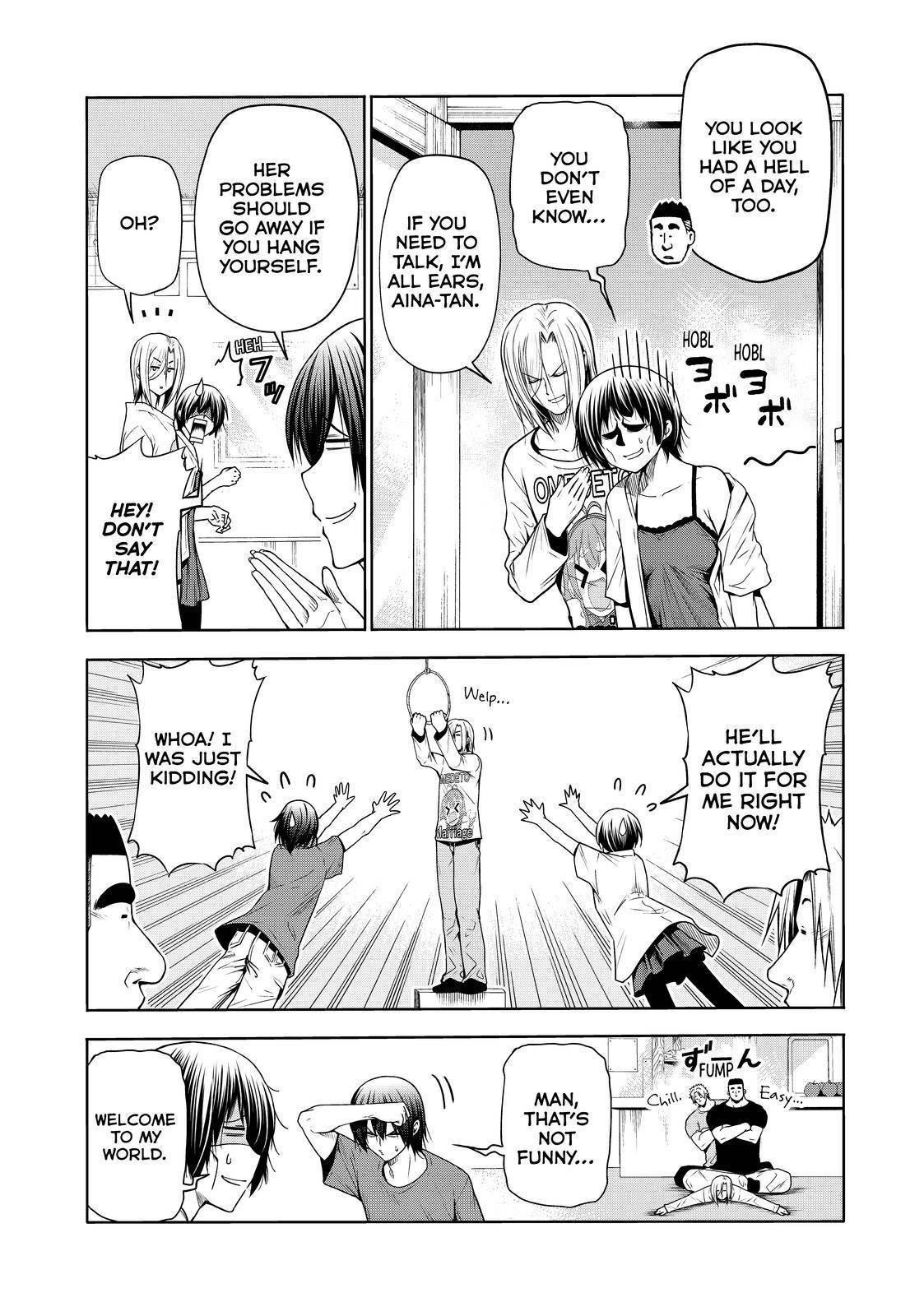 Grand Blue Manga Chapter 75 page 5 - Dress-Up scene