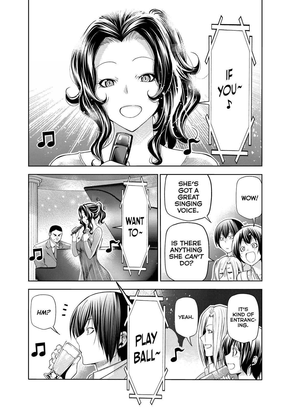 Grand Blue Manga Chapter 76 page 39 - Wedding Reception scene