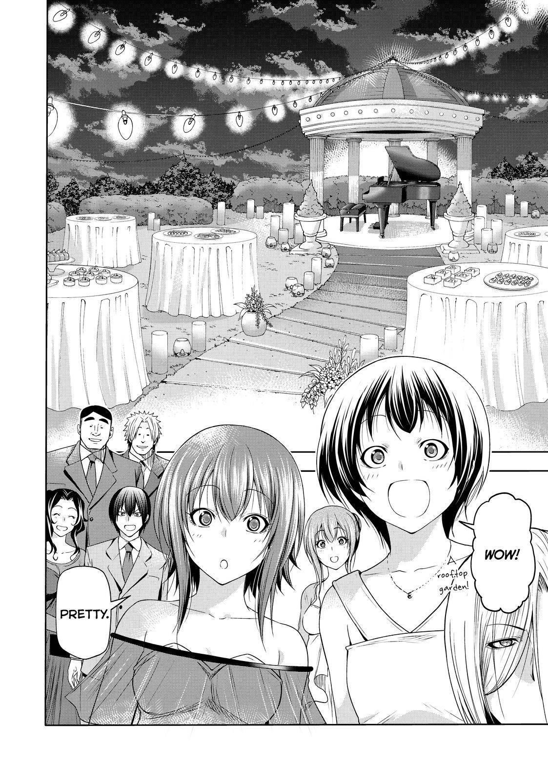 Grand Blue Manga Chapter 76 page 4 - Wedding Reception scene