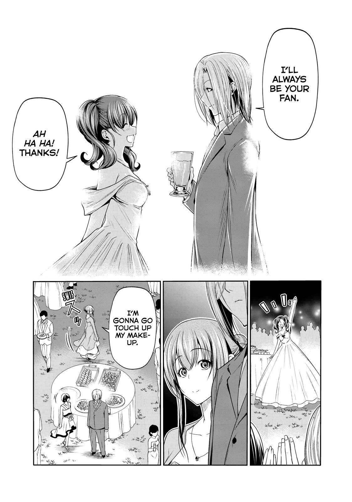 Grand Blue Manga Chapter 76 page 45 - Wedding Reception scene