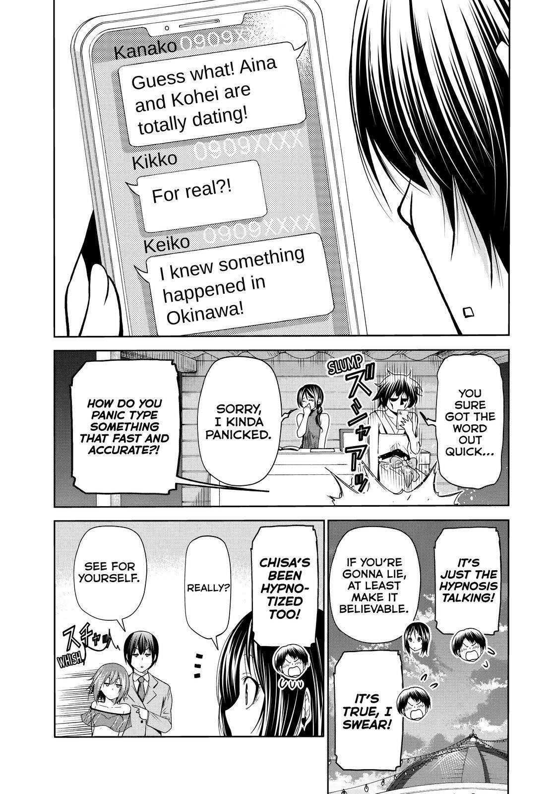 Grand Blue Manga Chapter 76 page 7 - Wedding Reception scene