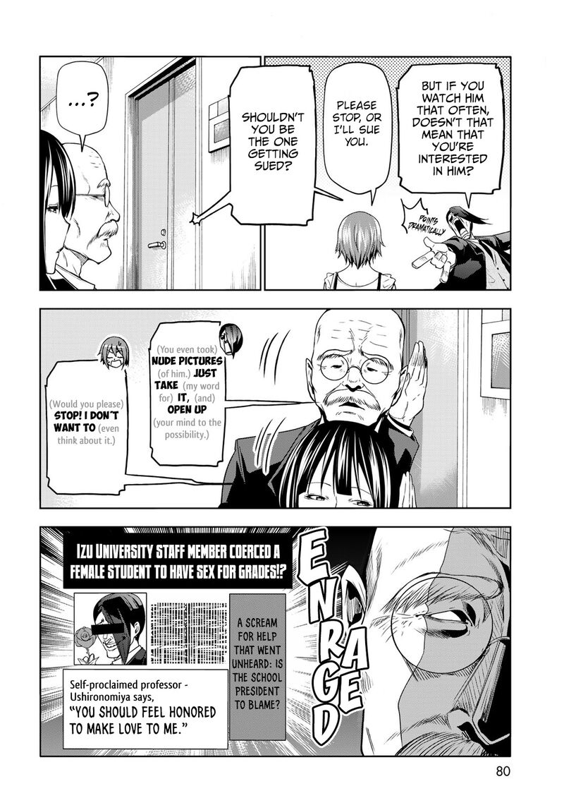 Grand Blue Manga Chapter 79 page 17 - White Counseling Room scene