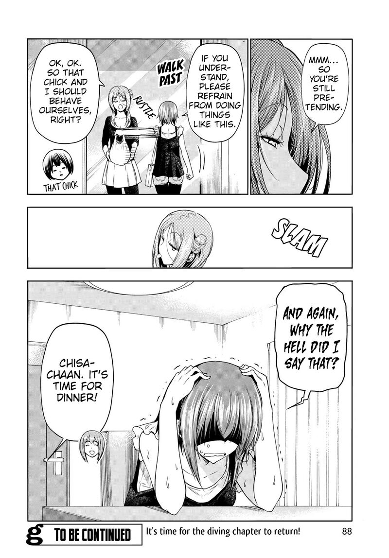 Grand Blue Manga Chapter 79 page 24 - White Counseling Room scene