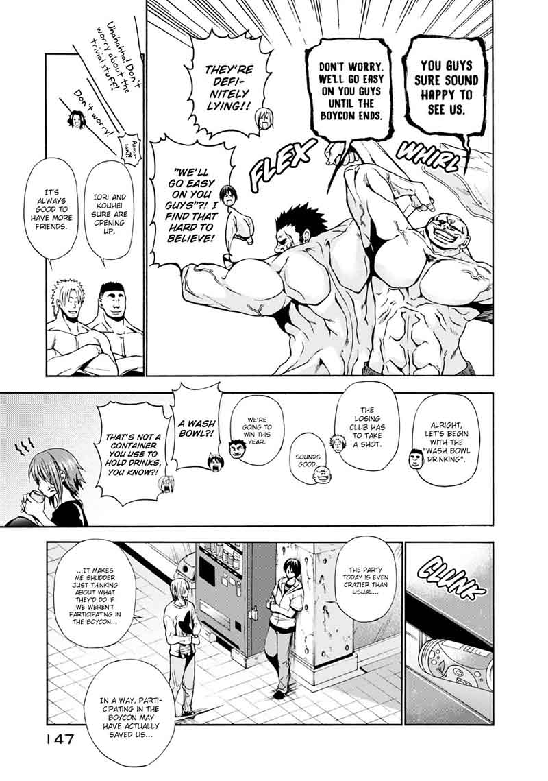 Grand Blue Manga Chapter 8 page 13 - Boycon scene