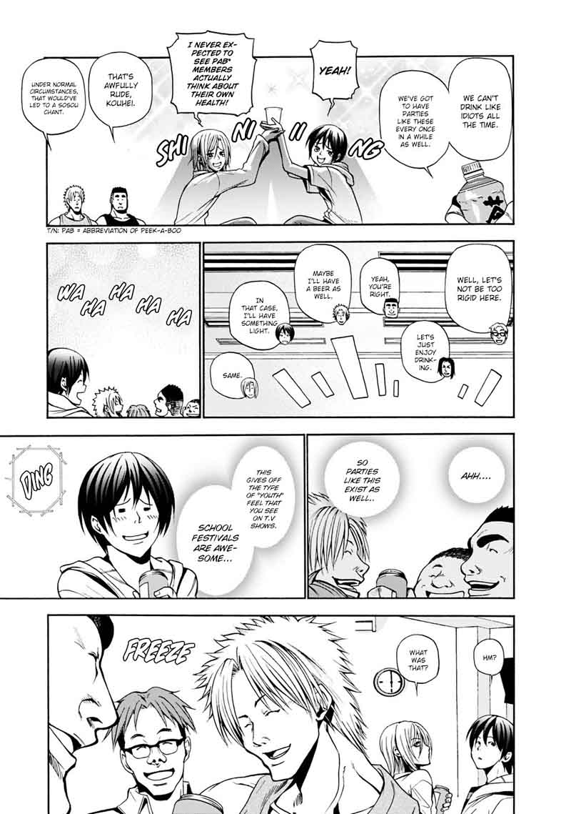 Grand Blue Manga Chapter 8 page 7 - Boycon scene