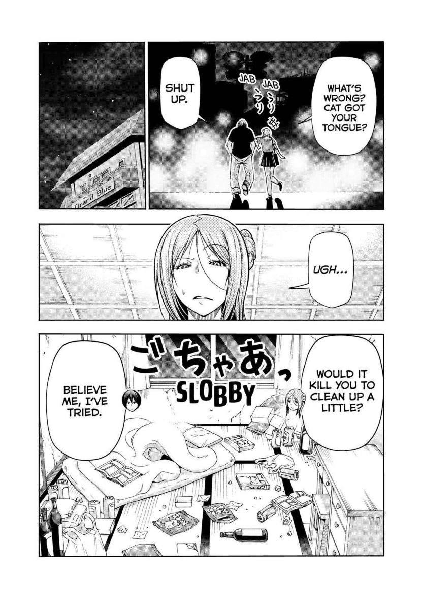 Grand Blue Manga Chapter 80 page 8 - Advance! scene