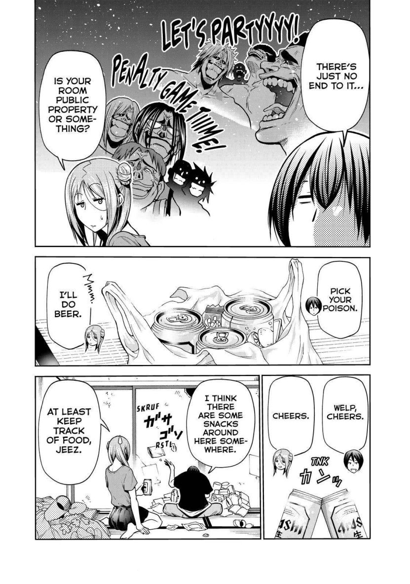 Grand Blue Manga Chapter 80 page 9 - Advance! scene