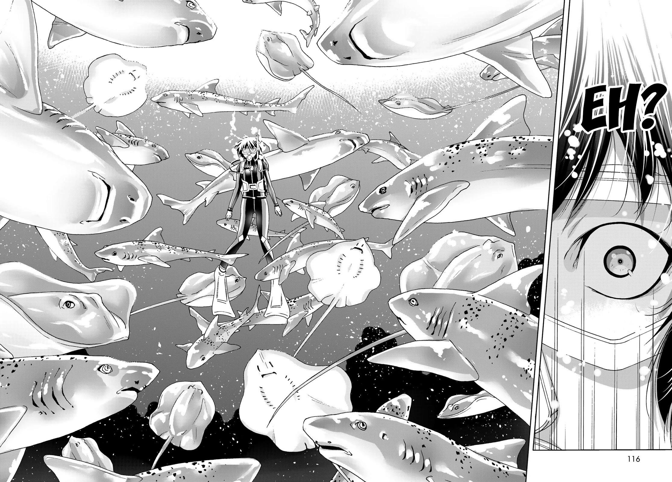 Grand Blue Manga Chapter 81 page 24 - Shark Scramble scene
