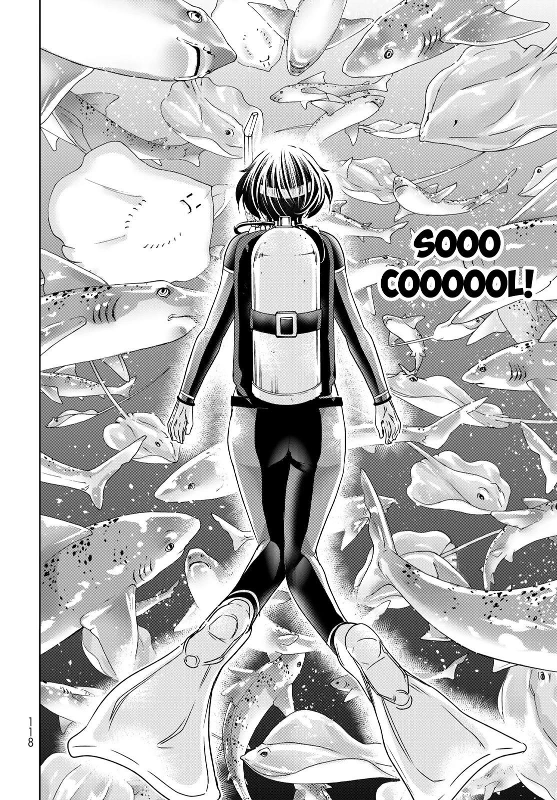 Grand Blue Manga Chapter 81 page 25 - Shark Scramble scene
