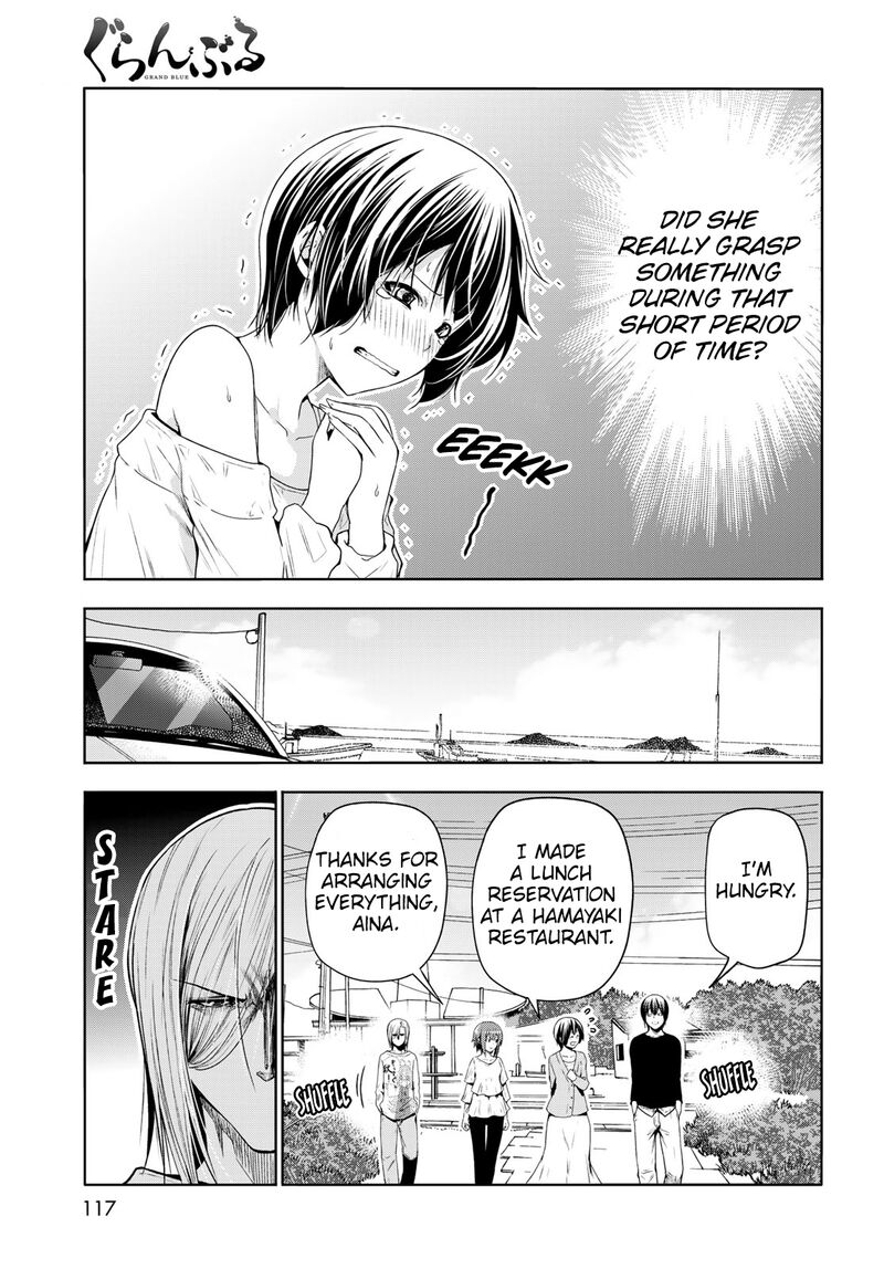 Grand Blue Manga Chapter 82 page 10 - A True Striker scene