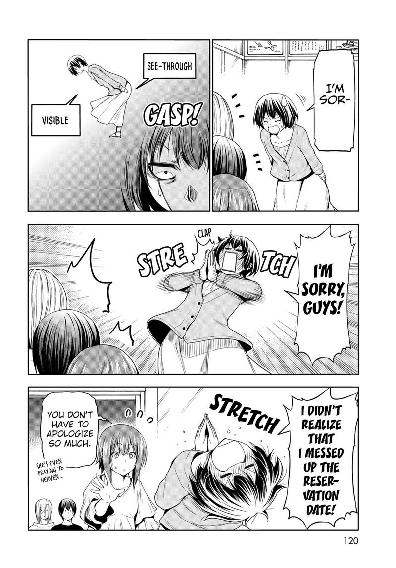Grand Blue Manga Chapter 82 page 13 - A True Striker scene