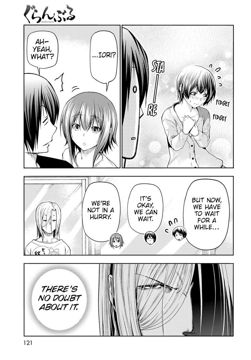 Grand Blue Manga Chapter 82 page 14 - A True Striker scene