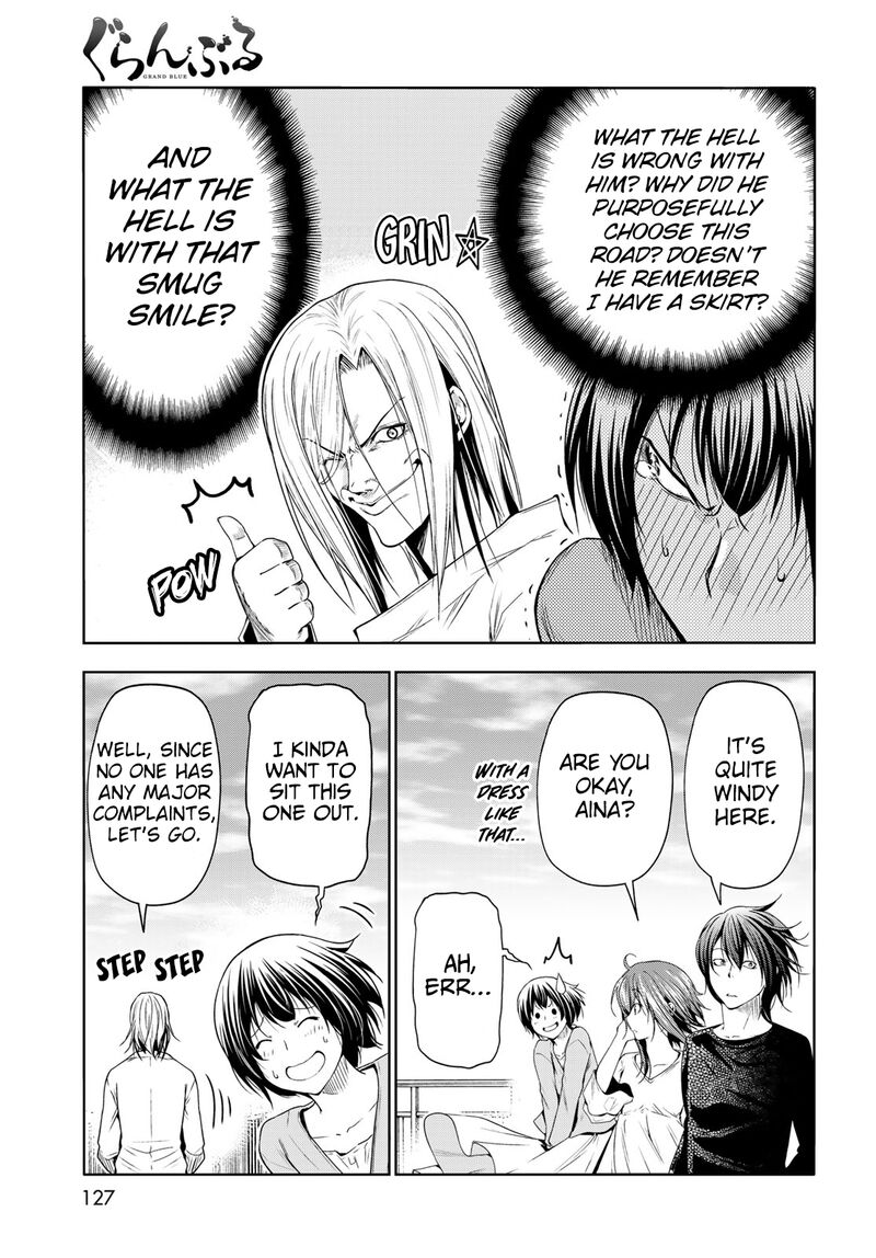 Grand Blue Manga Chapter 82 page 19 - A True Striker scene