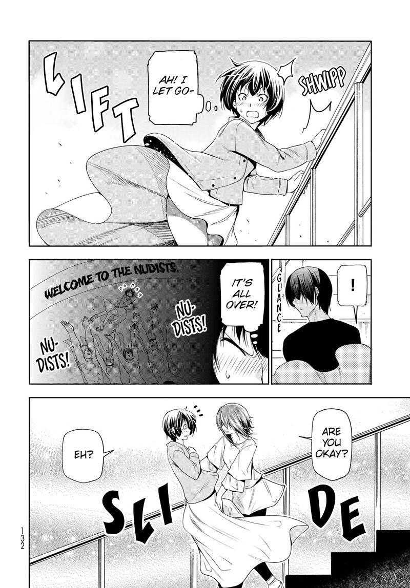 Grand Blue Manga Chapter 82 page 24 - A True Striker scene