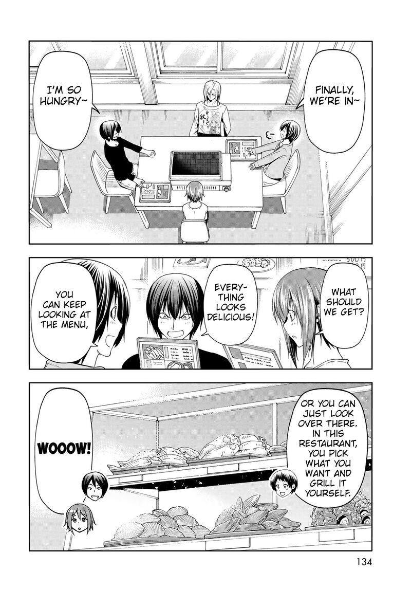 Grand Blue Manga Chapter 82 page 26 - A True Striker scene