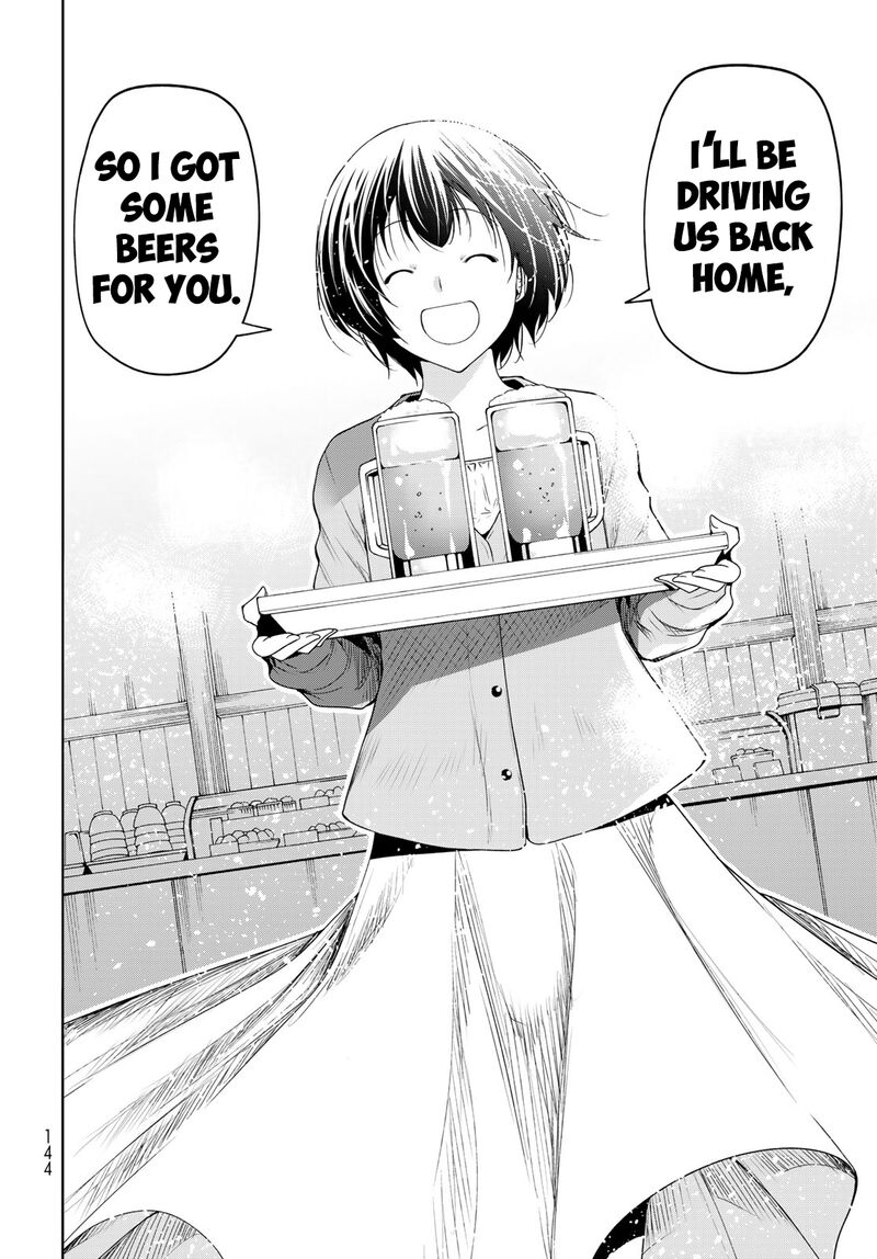 Grand Blue Manga Chapter 82 page 36 - A True Striker scene