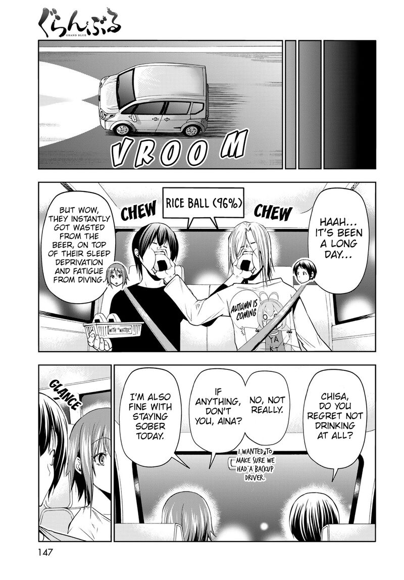 Grand Blue Manga Chapter 82 page 39 - A True Striker scene
