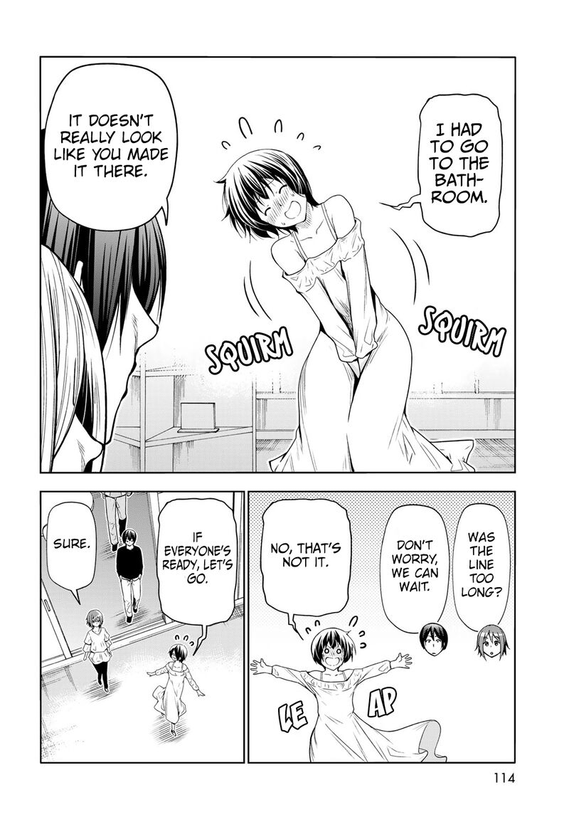 Grand Blue Manga Chapter 82 page 7 - A True Striker scene