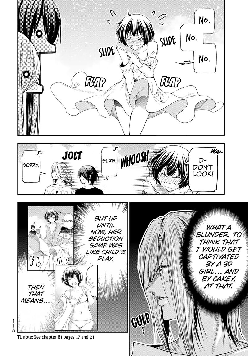 Grand Blue Manga Chapter 82 page 9 - A True Striker scene