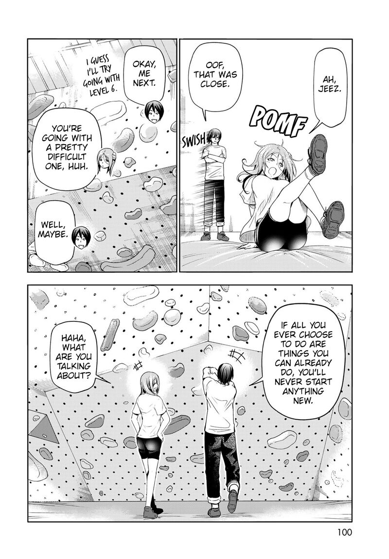 Grand Blue Manga Chapter 83 page 16 - Serving Herself Up scene