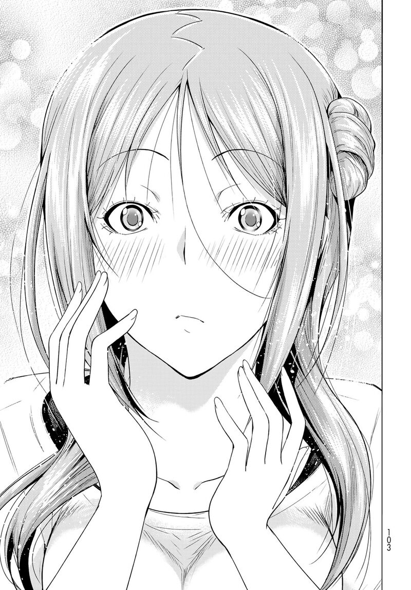 Grand Blue Manga Chapter 83 page 19 - Serving Herself Up scene