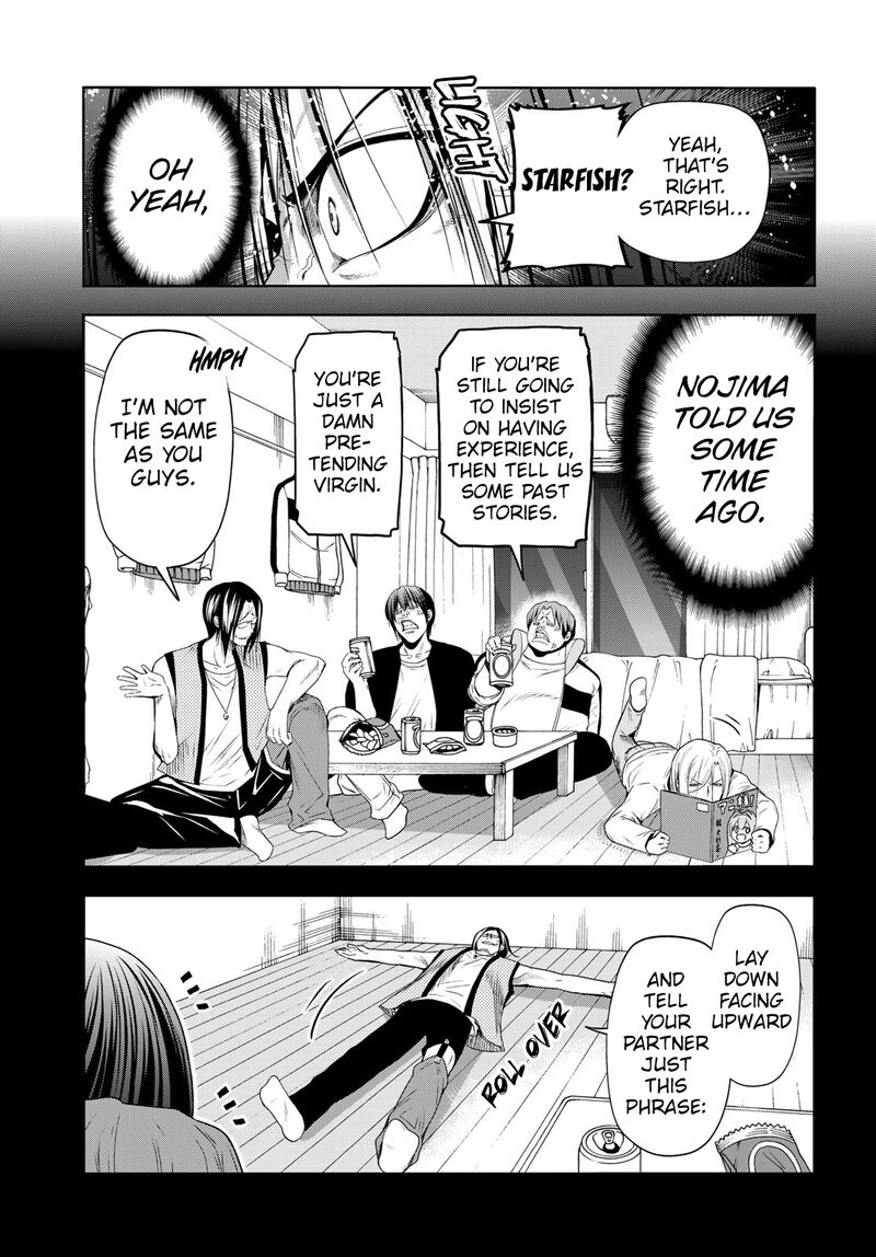 Grand Blue Manga Chapter 83 page 37 - Serving Herself Up scene